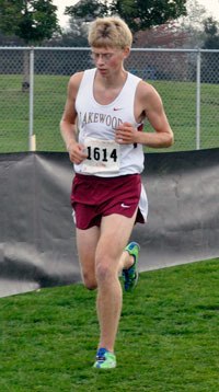 Lakewood senior Ryan Whitehead competes in the Oct. 12 Hole in the Wall Invitational at Lakewood High School.