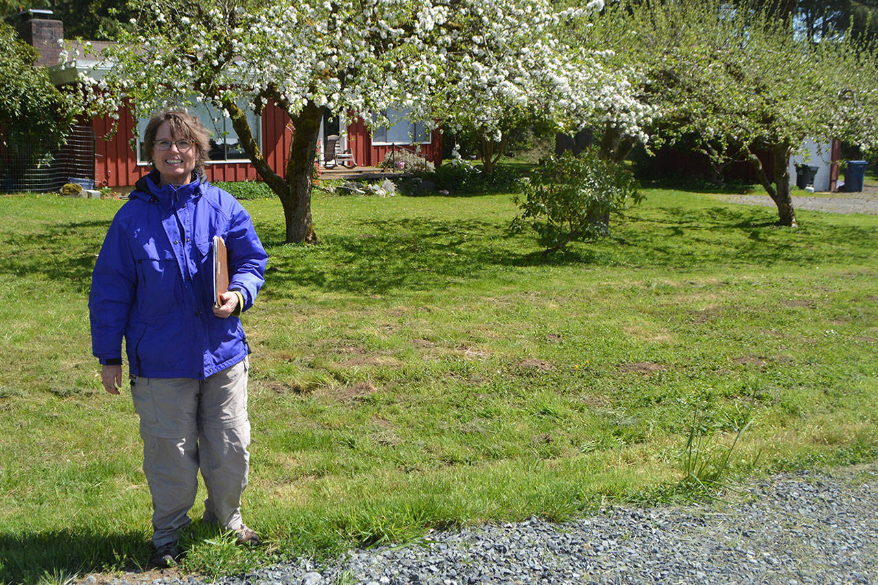 Steve Powell/Staff Photos                                Jean Lindberg says this house will stay on the property and be rented out.