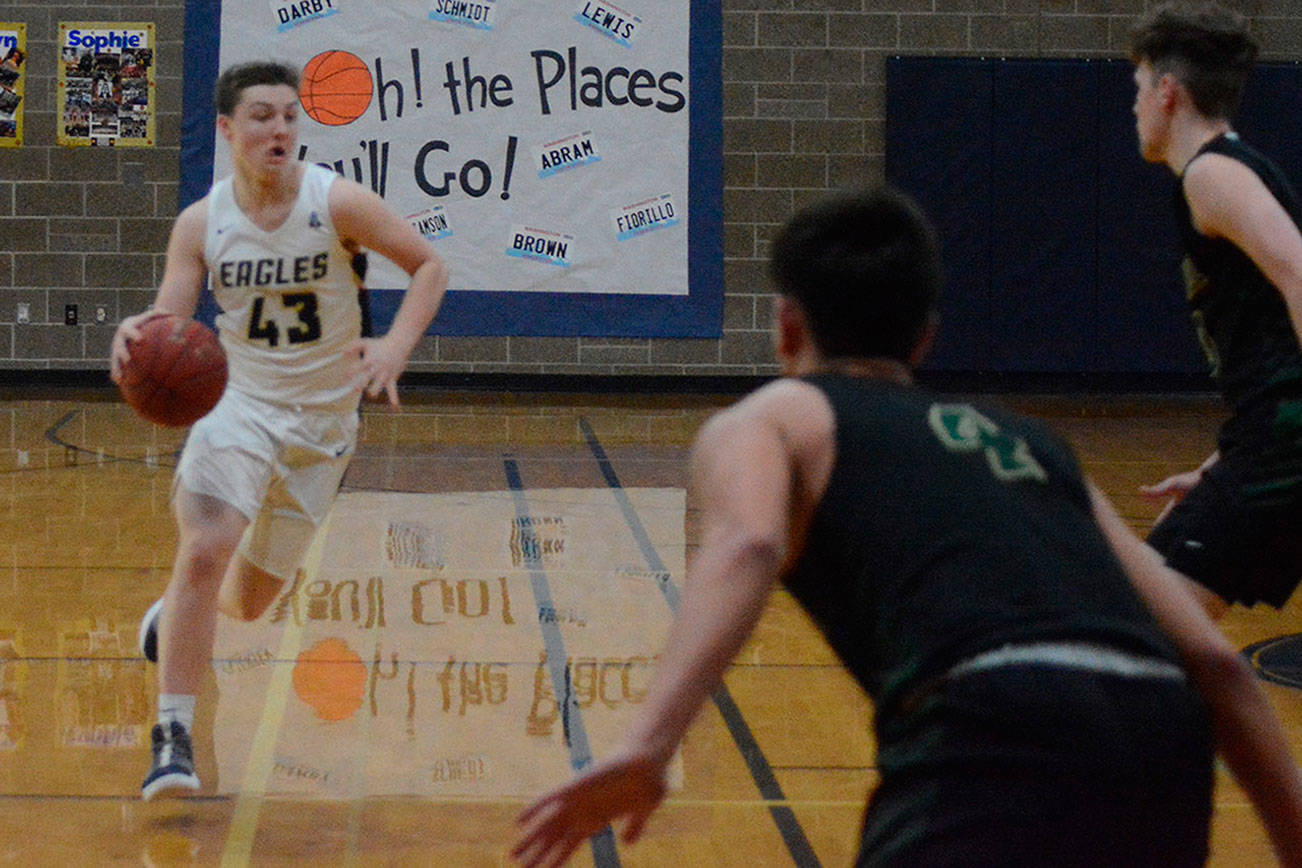 Ethan Martin came up big in the fourth quarter to lead Arlington to a huge win against visiting Ferndale Thursday. (Steve Powell/File Photo)