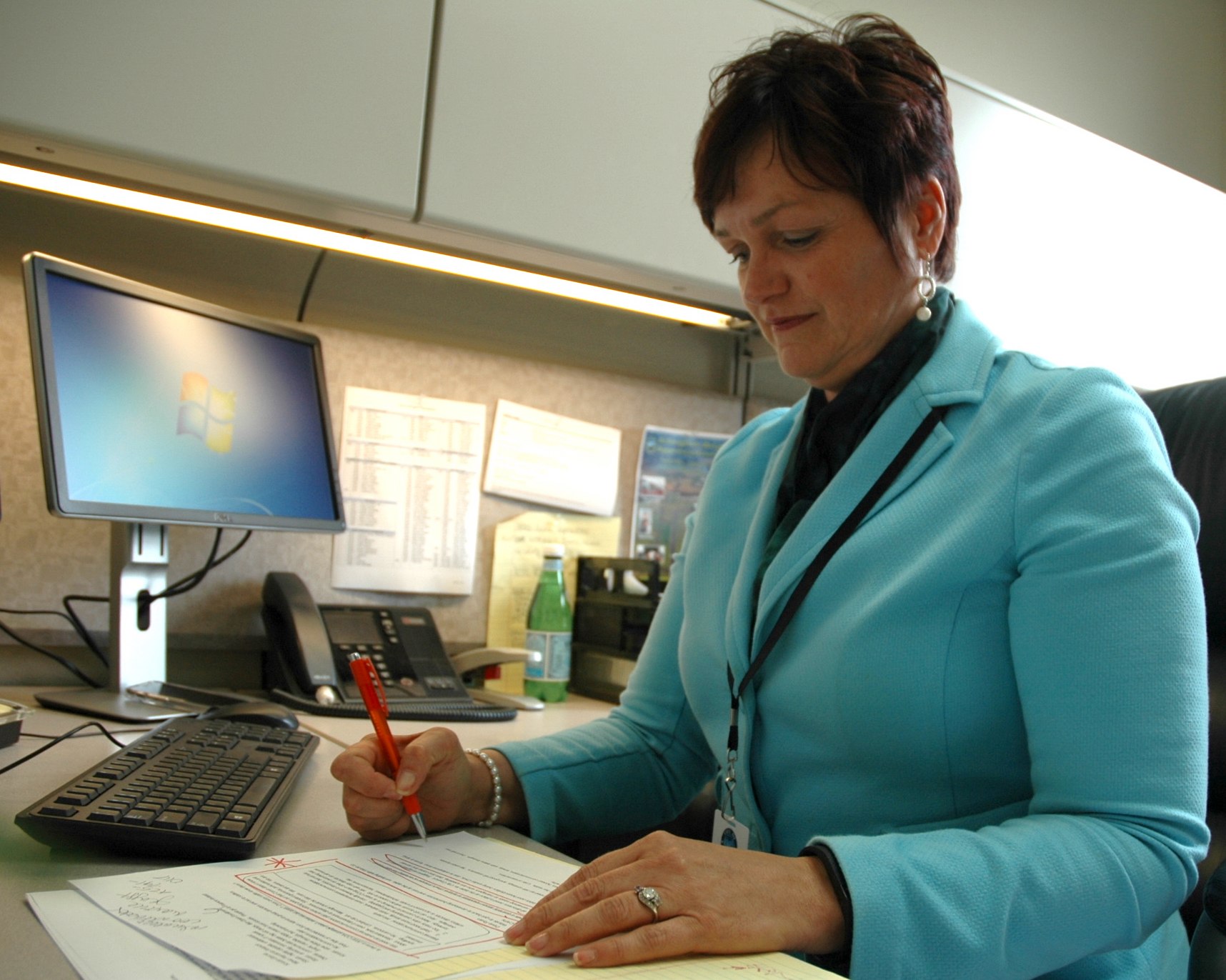 Kirk Boxleitner/Staff PhotoHeather Logan eases into her new role as the assistant city administrator for Arlington.