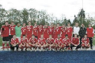 The 2008 Tomahawk soccer team.